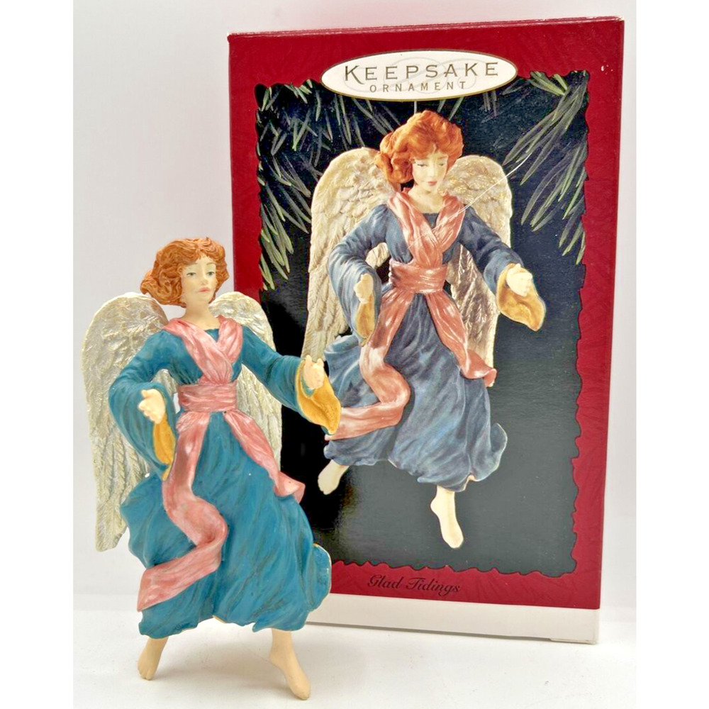 Hallmark Keepsake Ornament Nativity Angel Glad Tidings 1996 Christmas U245